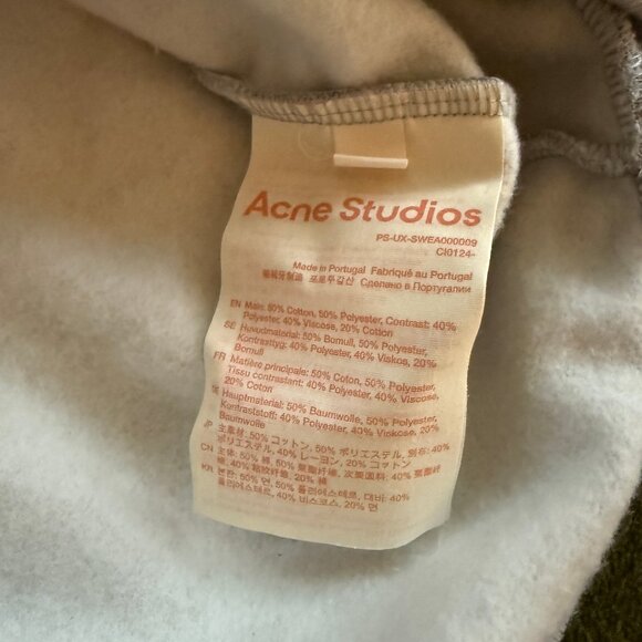 Acne Studios Sweat Shirt! Exclusive. - Picture 7 of 9